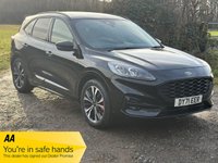 USED 2021 71 FORD KUGA 2.5h Duratec ST-Line X Edition SUV 5dr Petrol Hybrid CVT Euro 6 (s/s) (190 ps) EXCELLENT ECONOMY, METALLIC PAINT