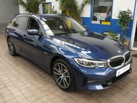 USED 2022 22 BMW 3 SERIES 2.0 330e 12kWh Sport Pro Touring 5dr Petrol Plug-in Hybrid Auto xDrive Euro 6 (s/s) (292 ps) 4WD SAT NAV LEATHER HEATED SEATS ANDROID APPLE CARPLAY CRUISE CONTROL REAR VIEW CAMERA PARKING SENSORS 1 OWNER EXCELLENT SERVICE HISTORY