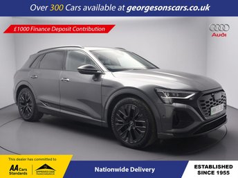 2023 AUDI Q8 E-TRON 55 Black Edition SUV 5dr Electric Auto quattro 114kWh (11kW Charger) (408 ps) &pound;37495.00