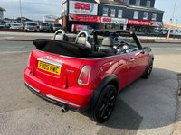 USED 2005 05 MINI CONVERTIBLE 1.6 Cooper Convertible 2dr Petrol Manual Euro 3 (115 ps) 