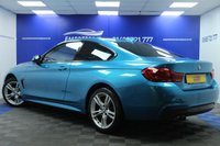USED 2018 18 BMW 4 SERIES 2.0 420i M Sport Coupe 2dr Petrol Auto xDrive Euro 6 (s/s) (184 ps) STUNNING SNAPPER ROCKS BLUE !!