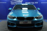 USED 2018 18 BMW 4 SERIES 2.0 420i M Sport Coupe 2dr Petrol Auto xDrive Euro 6 (s/s) (184 ps) STUNNING SNAPPER ROCKS BLUE !!