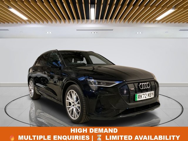 View our Audi E-Tron 50 Black Edition SUV 5dr Electric Auto quattro 71.2kWh (11kW Charger) (313 ps)