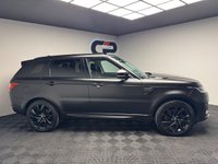 USED 2018 68 LAND ROVER RANGE ROVER SPORT 3.0 SD V6 HSE Dynamic SUV 5dr Diesel Auto 4WD Euro 6 (s/s) (306 ps) SATIN BLACK|360 CAM|HUD
