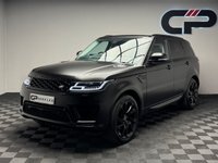 USED 2018 68 LAND ROVER RANGE ROVER SPORT 3.0 SD V6 HSE Dynamic SUV 5dr Diesel Auto 4WD Euro 6 (s/s) (306 ps) SATIN BLACK|360 CAM|HUD