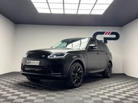 USED 2018 68 LAND ROVER RANGE ROVER SPORT 3.0 SD V6 HSE Dynamic SUV 5dr Diesel Auto 4WD Euro 6 (s/s) (306 ps) SATIN BLACK|360 CAM|HUD
