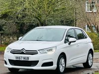 USED 2017 67 CITROEN C4 1.6 BlueHDi Feel Hatchback 5dr Diesel Manual Euro 6 (100 ps) LOW MILES+AIRCON+ALLOYS+ULEZ