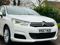 USED 2017 67 CITROEN C4 1.6 BlueHDi Feel Hatchback 5dr Diesel Manual Euro 6 (100 ps) LOW MILES+AIRCON+ALLOYS+ULEZ