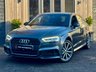 USED 2019 19 AUDI A3 2.0 TDI 35 Black Edition Sportback 5dr Diesel S Tronic Euro 6 (s/s) (150 ps) NAV+SENSORS+CRUISE+FRESH SERVICE