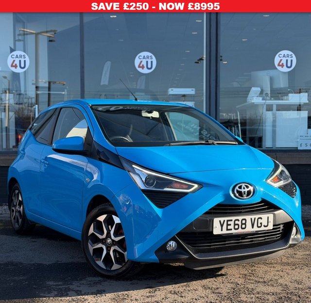 View our Toyota Aygo 1.0 VVT-i x-plore Hatchback 5dr Petrol Manual Euro 6 (71 ps)