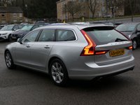 USED 2018 18 VOLVO V90 Estate 2.0 D4 Momentum 5d Auto 190 S/S GOOD SERVICE HISTORY, CAMBELT CHANGED, SAT NAV, FULL BLACK LEATHER, HEATED SEATS, ELECTRIC TAILGATE, REAR PARK ASSIST, ADAPTIVE CRUISE CONTROL & SPEED LIMITER, DAB RADIO, BLUETOOTH, POWER FOLDING MIRRORS, ELECTRIC FRONT SEATS, AUTOMATIC LIGHTS, DUAL ZONE CLIMATE CONTROL, DIGITAL DASH, LANE KEEPING AID, KEYLESS START, AUTOMATIC GEARBOX, 17 INCH ALLOYS, SPACE SAVER SPARE, AUTO HOLD, DRIVING MODES, ISO FIX, LEATHER MULTIFUNCTION STEERING WHEEL, ILLUMINATING VANITY MIRRORS, USB PORT