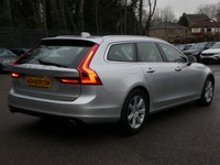 USED 2018 18 VOLVO V90 Estate 2.0 D4 Momentum 5d Auto 190 S/S GOOD SERVICE HISTORY, CAMBELT CHANGED, SAT NAV, FULL BLACK LEATHER, HEATED SEATS, ELECTRIC TAILGATE, REAR PARK ASSIST, ADAPTIVE CRUISE CONTROL & SPEED LIMITER, DAB RADIO, BLUETOOTH, POWER FOLDING MIRRORS, ELECTRIC FRONT SEATS, AUTOMATIC LIGHTS, DUAL ZONE CLIMATE CONTROL, DIGITAL DASH, LANE KEEPING AID, KEYLESS START, AUTOMATIC GEARBOX, 17 INCH ALLOYS, SPACE SAVER SPARE, AUTO HOLD, DRIVING MODES, ISO FIX, LEATHER MULTIFUNCTION STEERING WHEEL, ILLUMINATING VANITY MIRRORS, USB PORT