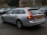 USED 2018 18 VOLVO V90 Estate 2.0 D4 Momentum 5d Auto 190 S/S GOOD SERVICE HISTORY, CAMBELT CHANGED, SAT NAV, FULL BLACK LEATHER, HEATED SEATS, ELECTRIC TAILGATE, REAR PARK ASSIST, ADAPTIVE CRUISE CONTROL & SPEED LIMITER, DAB RADIO, BLUETOOTH, POWER FOLDING MIRRORS, ELECTRIC FRONT SEATS, AUTOMATIC LIGHTS, DUAL ZONE CLIMATE CONTROL, DIGITAL DASH, LANE KEEPING AID, KEYLESS START, AUTOMATIC GEARBOX, 17 INCH ALLOYS, SPACE SAVER SPARE, AUTO HOLD, DRIVING MODES, ISO FIX, LEATHER MULTIFUNCTION STEERING WHEEL, ILLUMINATING VANITY MIRRORS, USB PORT