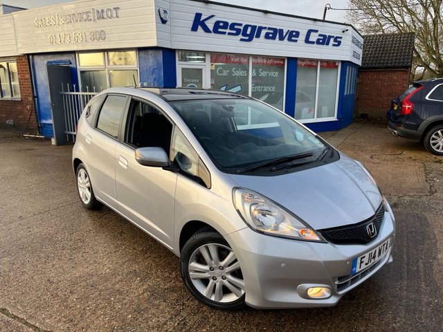 2014 HONDA JAZZ 1.4 i-VTEC EX Hatchback 5dr Petrol CVT Euro 5 (99 ps)