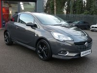 USED 2016 16 VAUXHALL CORSA 1.4i ecoFLEX Limited Edition 3d 75 ps &pound;35 ROAD TAX, APPLE CARPLAY / ANDROID AUTO (GIVES YOU SAT NAV), DAB RADIO, BLUETOOTH, LED DAYTIME RUNNING LIGHTS, FRONT FOG LIGHTS, PRIVACY GLASS, REAR SPOILER, 17 INCH BLACK ALLOY WHEELS, SPORT SEATS, LEATHER FLAT BOTTOM MULTIFUNCTION STEERING WHEEL, CRUISE CONTROL & SPEED LIMITER, AIR CONDITIONING, CITY DRIVING MODE, USB PORT, LEATHER GEAR KNOB, ELECTRIC WINDOWS, ELECTRIC MIRRORS, REMOTE CENTRAL LOCKING, TRIP COMPUTER, DIGITAL SPEEDOMETER, ISO FIX, FOLDING REAR SEATS, SERVCE HISTORY