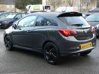 USED 2016 16 VAUXHALL CORSA 1.4i ecoFLEX Limited Edition 3d 75 ps &pound;35 ROAD TAX, APPLE CARPLAY / ANDROID AUTO (GIVES YOU SAT NAV), DAB RADIO, BLUETOOTH, LED DAYTIME RUNNING LIGHTS, FRONT FOG LIGHTS, PRIVACY GLASS, REAR SPOILER, 17 INCH BLACK ALLOY WHEELS, SPORT SEATS, LEATHER FLAT BOTTOM MULTIFUNCTION STEERING WHEEL, CRUISE CONTROL & SPEED LIMITER, AIR CONDITIONING, CITY DRIVING MODE, USB PORT, LEATHER GEAR KNOB, ELECTRIC WINDOWS, ELECTRIC MIRRORS, REMOTE CENTRAL LOCKING, TRIP COMPUTER, DIGITAL SPEEDOMETER, ISO FIX, FOLDING REAR SEATS, SERVCE HISTORY