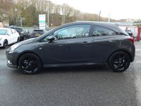 USED 2016 16 VAUXHALL CORSA 1.4i ecoFLEX Limited Edition 3d 75 ps &pound;35 ROAD TAX, APPLE CARPLAY / ANDROID AUTO (GIVES YOU SAT NAV), DAB RADIO, BLUETOOTH, LED DAYTIME RUNNING LIGHTS, FRONT FOG LIGHTS, PRIVACY GLASS, REAR SPOILER, 17 INCH BLACK ALLOY WHEELS, SPORT SEATS, LEATHER FLAT BOTTOM MULTIFUNCTION STEERING WHEEL, CRUISE CONTROL & SPEED LIMITER, AIR CONDITIONING, CITY DRIVING MODE, USB PORT, LEATHER GEAR KNOB, ELECTRIC WINDOWS, ELECTRIC MIRRORS, REMOTE CENTRAL LOCKING, TRIP COMPUTER, DIGITAL SPEEDOMETER, ISO FIX, FOLDING REAR SEATS, SERVCE HISTORY