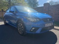 USED 2022 22 SEAT IBIZA 1.0 TSI SE Technology Hatchback 5dr Petrol Manual Euro 6 (s/s) (95 ps) 1 OWNER, FULL SERVICE HISTORY, 5 SERVICES, 1YR MOT, NAV, ALLOYS, AIR CON, CRUISE, BLUETOOTH. NEW SERVICE FOR THE BUYER, RADIO CD, E/WINDOWS, R/LOCKING, FREE WARRANTY, FINANCE AVAILABLE, HPI CLEAR, PART EXCHANGE WELCOME,