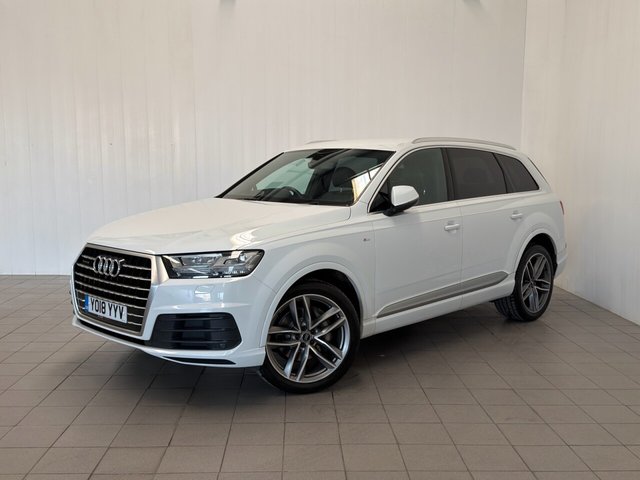 2018 18 Audi Q7 3.0 TDI V6 50 S line SUV 5dr Diesel Tiptronic quattro Euro 6 (s/s) (286 ps)