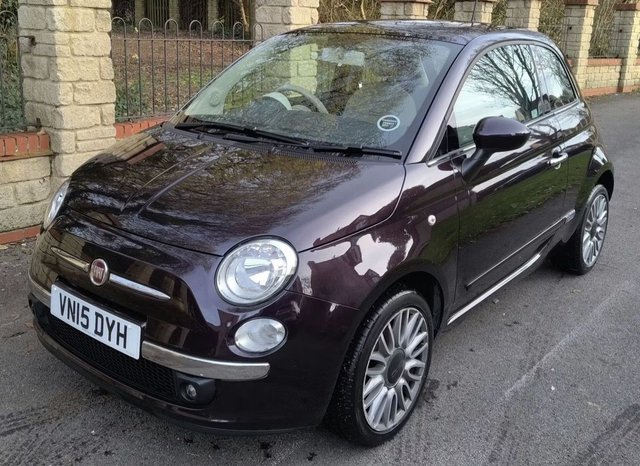 2015 15 Fiat 500 1.2 Lounge Hatchback 3 Door Petrol Manual Euro 6 (s/s) (69 bhp)