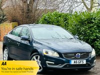 USED 2014 64 VOLVO S60 2.0 D4 SE Lux Nav Saloon 4dr Diesel Geartronic Euro 6 (s/s) (181 ps) LOW MILES+LEATHER+SAT NAV+ULEZ