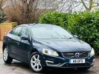 USED 2014 64 VOLVO S60 2.0 D4 SE Lux Nav Saloon 4dr Diesel Geartronic Euro 6 (s/s) (181 ps) LOW MILES+LEATHER+SAT NAV+ULEZ