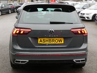 USED 2023 23 VOLKSWAGEN TIGUAN 1.5 TSI R-Line 5d DSG 150 S/S SAT NAV, VIRTUAL COCKPIT, HEATED FRONT SEATS & STEERING WHEEL, IQ HEADLIGHTS, APP-CONNECT FOR APPLE CARPLAY / ANDROID AUTO, MULTICOLOUR BACKGROUND LIGHTING, DSG AUTOMATIC GEARBOX, ADAPTIVE CRUISE CONTROL, LANE ASSIST, DAB RADIO, BLUETOOTH, FRONT & REAR PARKING SENSORS WITH DISPLAY, PARK ASSIST, 20 INCH ALLOY WHEELS, ART VELOURS INTERIOR, ELECTRIC FOLDING MIRRORS, KEYLESS ENTRY & START, ADJUSTABLE DRIVING MODES, LEATHER TIPTRONIC FLAT BOTTOM STEERING WHEEL, 1 OWNER FROM NEW, SERVICE HISTORY