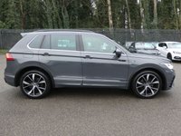 USED 2023 23 VOLKSWAGEN TIGUAN 1.5 TSI R-Line 5d DSG 150 S/S SAT NAV, VIRTUAL COCKPIT, HEATED FRONT SEATS & STEERING WHEEL, IQ HEADLIGHTS, APP-CONNECT FOR APPLE CARPLAY / ANDROID AUTO, MULTICOLOUR BACKGROUND LIGHTING, DSG AUTOMATIC GEARBOX, ADAPTIVE CRUISE CONTROL, LANE ASSIST, DAB RADIO, BLUETOOTH, FRONT & REAR PARKING SENSORS WITH DISPLAY, PARK ASSIST, 20 INCH ALLOY WHEELS, ART VELOURS INTERIOR, ELECTRIC FOLDING MIRRORS, KEYLESS ENTRY & START, ADJUSTABLE DRIVING MODES, LEATHER TIPTRONIC FLAT BOTTOM STEERING WHEEL, 1 OWNER FROM NEW, SERVICE HISTORY