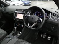 USED 2023 23 VOLKSWAGEN TIGUAN 1.5 TSI R-Line 5d DSG 150 S/S SAT NAV, VIRTUAL COCKPIT, HEATED FRONT SEATS & STEERING WHEEL, IQ HEADLIGHTS, APP-CONNECT FOR APPLE CARPLAY / ANDROID AUTO, MULTICOLOUR BACKGROUND LIGHTING, DSG AUTOMATIC GEARBOX, ADAPTIVE CRUISE CONTROL, LANE ASSIST, DAB RADIO, BLUETOOTH, FRONT & REAR PARKING SENSORS WITH DISPLAY, PARK ASSIST, 20 INCH ALLOY WHEELS, ART VELOURS INTERIOR, ELECTRIC FOLDING MIRRORS, KEYLESS ENTRY & START, ADJUSTABLE DRIVING MODES, LEATHER TIPTRONIC FLAT BOTTOM STEERING WHEEL, 1 OWNER FROM NEW, SERVICE HISTORY