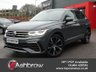 USED 2023 23 VOLKSWAGEN TIGUAN 1.5 TSI R-Line 5d DSG 150 S/S SAT NAV, VIRTUAL COCKPIT, HEATED FRONT SEATS & STEERING WHEEL, IQ HEADLIGHTS, APP-CONNECT FOR APPLE CARPLAY / ANDROID AUTO, MULTICOLOUR BACKGROUND LIGHTING, DSG AUTOMATIC GEARBOX, ADAPTIVE CRUISE CONTROL, LANE ASSIST, DAB RADIO, BLUETOOTH, FRONT & REAR PARKING SENSORS WITH DISPLAY, PARK ASSIST, 20 INCH ALLOY WHEELS, ART VELOURS INTERIOR, ELECTRIC FOLDING MIRRORS, KEYLESS ENTRY & START, ADJUSTABLE DRIVING MODES, LEATHER TIPTRONIC FLAT BOTTOM STEERING WHEEL, 1 OWNER FROM NEW, SERVICE HISTORY