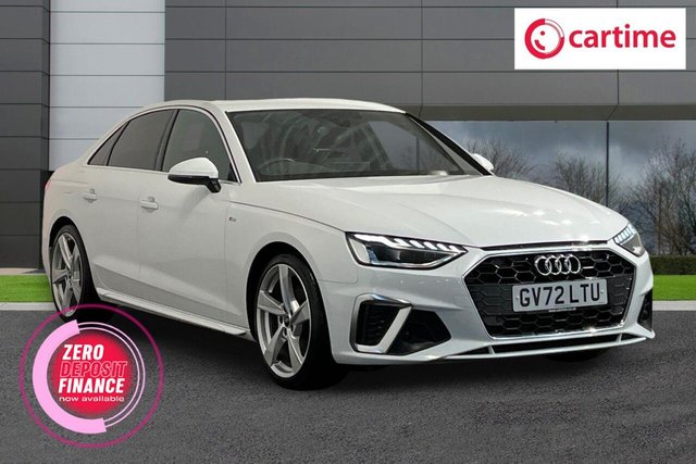 2023 Audi A4 2.0 TFSI 35 S line Saloon 4dr Petrol S Tronic Euro 6 (s/s) (150 ps) Rear View Camera, Audi Smartphone Interface, High Gloss Package, LED Interior Lighting Pack, MMI Navigation 2023 photo