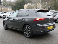 USED 2023 23 VOLKSWAGEN GOLF 1.5 TSI Life 5d 130 S/S 17 INCH VENTURA ALLOYS, PRIVACY GLASS, SPACE SAVER SPARE, SAT NAV, WIRELESS APPLE CARPLAY / ANDROID AUTO, ACTIVE INFO DISPLAY VIRTUAL COCKPIT, WIRELESS PHONE CHARGER, DAB RADIO, BLUETOOTH, LANE ASSIST, FRONT ASSIST, ADAPTIVE CRUISE CONTROL & SPEED LIMITER, FRONT & REAR PARKING SENSORS WITH DISPLAY, LEATHER FLAT BOTTOM MULTIFUNCTION STEERING WHEEL, KEYLESS START, RAIN & LIGHT SENSORS, AUTO HOLD, 4x USB PORTS, CLIMATE CONTROL, ILLUMINATING VANITY MIRRORS, 1 OWNER FROM NEW, GOOD SERVICE HISTORY