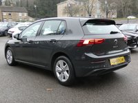 USED 2020 70 VOLKSWAGEN GOLF 1.5 TSI Life 5d 130 S/S 1 OWNER, FULL SERVICE HISTORY, SAT NAV, APP-CONNECT FOR WIRELESS APPLE CARPLAY / ANDROID AUTO, ACTIVE INFO DISPLAY VIRTUAL COCKPIT, WIRELESS PHONE CHARGER, DAB RADIO, BLUETOOTH, LANE ASSIST, FRONT ASSIST, ADAPTIVE CRUISE CONTROL & SPEED LIMITER, FRONT & REAR PARKING SENSORS WITH DISPLAY, LEATHER FLAT BOTTOM MULTIFUNCTION STEERING WHEEL, KEYLESS START, RAIN & LIGHT SENSORS, AUTO HOLD, 4x USB PORTS, CLIMATE CONTROL, ILLUMINATING VANITY MIRRORS, DIGITAL SPEEDO, MANAUL 6 SPEED