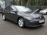 USED 2020 70 VOLKSWAGEN GOLF 1.5 TSI Life 5d 130 S/S 1 OWNER, FULL SERVICE HISTORY, SAT NAV, APP-CONNECT FOR WIRELESS APPLE CARPLAY / ANDROID AUTO, ACTIVE INFO DISPLAY VIRTUAL COCKPIT, WIRELESS PHONE CHARGER, DAB RADIO, BLUETOOTH, LANE ASSIST, FRONT ASSIST, ADAPTIVE CRUISE CONTROL & SPEED LIMITER, FRONT & REAR PARKING SENSORS WITH DISPLAY, LEATHER FLAT BOTTOM MULTIFUNCTION STEERING WHEEL, KEYLESS START, RAIN & LIGHT SENSORS, AUTO HOLD, 4x USB PORTS, CLIMATE CONTROL, ILLUMINATING VANITY MIRRORS, DIGITAL SPEEDO, MANAUL 6 SPEED