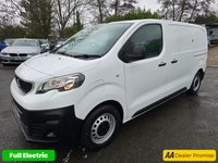 USED 2021 71 PEUGEOT E-EXPERT e 1200 75kWh Professional MWB electric panel van, Automatic, 42,000 miles, Euro 6, Sat Nav, Air Con, Parking sensors. Final price plus VAT @ 20%! This 2021 Peugeot e-Expert boasts a full service history, with its last service completed on 18th December 2024 at 31,033 miles, and has had only one owner from new. This electric panel van, the e 1200 Professional Standard MWB 6dr, offers a 75 kWh battery with a maximum range of 211 miles when new. It comes equipped with a 7in Capacitive Colour Touchscreen supporting Android Auto and Apple CarPlay, Bluetooth connectivity, and a Visibility Pack including automatic headlights. For comfort and con