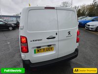 USED 2021 71 PEUGEOT E-EXPERT e 1200 75kWh Professional MWB electric panel van, Automatic, 42,000 miles, Euro 6, Sat Nav, Air Con, Parking sensors. Final price plus VAT @ 20%! This 2021 Peugeot e-Expert boasts a full service history, with its last service completed on 18th December 2024 at 31,033 miles, and has had only one owner from new. This electric panel van, the e 1200 Professional Standard MWB 6dr, offers a 75 kWh battery with a maximum range of 211 miles when new. It comes equipped with a 7in Capacitive Colour Touchscreen supporting Android Auto and Apple CarPlay, Bluetooth connectivity, and a Visibility Pack including automatic headlights. For comfort and con