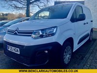 USED 2020 20 CITROEN BERLINGO 1.5 BlueHDi 650 Enterprise M Panel Van 5dr Diesel Manual SWB Euro 6 (s/s) (75 ps)1 OWNER//FULL SERVICE HISTORY//CAMBELT/WATER PUMP RENEWED BY US//ELECTRIC FOLDING MIRRORS//AIRCON//BLUETOOTH//ULEZ COMPLIANT//DAB//REAR PARKING SENSORS//NEW MOT//well looked after van SWB Euro 6 (s/s) (75 ps)1 OWNER//FULL SERVICE HISTORY//CAMBELT/WATER PUMP RENEWED BY US//ELECTRIC FOLDING MIRRORS//AIRCON//BLUETOOTH//ULEZ COMPLIANT//DAB//REAR PARKING SENSORS//NEW MOT//well looked after van
