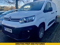 USED 2020 20 CITROEN BERLINGO 1.5 BlueHDi 650 Enterprise M Panel Van 5dr Diesel Manual SWB Euro 6 (s/s) (75 ps)1 OWNER//FULL SERVICE HISTORY//CAMBELT/WATER PUMP RENEWED BY US//ELECTRIC FOLDING MIRRORS//AIRCON//BLUETOOTH//ULEZ COMPLIANT//DAB//REAR PARKING SENSORS//NEW MOT//well looked after van SWB Euro 6 (s/s) (75 ps)1 OWNER//FULL SERVICE HISTORY//CAMBELT/WATER PUMP RENEWED BY US//ELECTRIC FOLDING MIRRORS//AIRCON//BLUETOOTH//ULEZ COMPLIANT//DAB//REAR PARKING SENSORS//NEW MOT//well looked after van