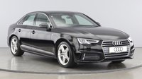 USED 2018 18 AUDI A4 1.4 TFSI S line Saloon 4dr Petrol Manual Euro 6 (s/s) (150 ps) ULEZ Complaint A4 With Low Mileage And Full Audi Service History !!