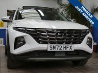 USED 2022 72 HYUNDAI TUCSON 1.6 h T-GDi Ultimate SUV 5dr Petrol Hybrid Auto Euro 6 (s/s) (230 ps) BIG SPEC SAT NAV LEATHER CAMERA SUNROOF PARKING SENSORS 1 OWNER SERVICE HISTORY WARRANTY