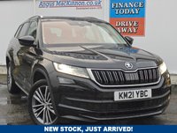 USED 2021 21 SKODA KODIAQ 2.0 TDI Laurin & Klement SUV 5dr Diesel DSG 4WD Euro 6 (s/s) (7 Seat) (150 ps) PAN ROOF and ADAPTIVE CRUISE