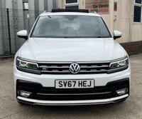 USED 2017 67 VOLKSWAGEN TIGUAN 2.0 TDI R-Line SUV 5dr Diesel DSG 4Motion Euro 6 (s/s) (190 ps) - F/S/H - APPLE CAR PLAY - SAT NAV - HEATED SEATS - PAN ROOF - P/SENSORS - ADAPTIVE CRUISE