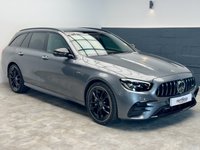 USED 2021 71 MERCEDES-BENZ E-CLASS 3.0 E53h BiTurbo MHEV AMG Night Edition (Premium Plus) Estate 5dr Petrol Hybrid SpdS TCT 4MATIC+ Euro 6 (s/s) (457 ps) Pan Roof/ 360 Cam/ Burmester