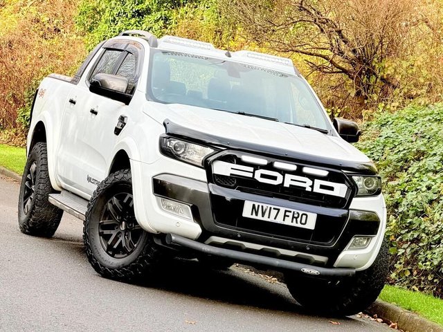 2017 17 FORD RANGER 3.2 TDCi Wildtrak Pickup Double Cab 4dr Diesel Auto 4WD Euro 6 (200 ps) RAPTOR DESIGN+NAV+CAM+DAB+FSH