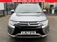 USED 2017 67 MITSUBISHI OUTLANDER 2.0h 12kWh Juro SUV 5dr Petrol Plug-in Hybrid CVT 4WD Euro 6 (s/s) (200 ps) SERVICE HISTORY, HEATED FRONT SEATS