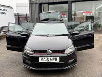 USED 2016 16 VOLKSWAGEN POLO 1.8 TSI BlueMotion Tech GTI Hatchback 5dr Petrol Manual Euro 6 (s/s) (192 ps) CRUISE CONTROL, GTI STYL PACK