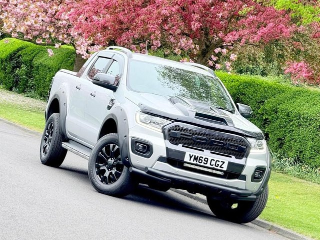 2019 69 FORD RANGER 3.2 TDCi Wildtrak Pickup Double Cab 4dr Diesel Auto 4WD Euro 6 (s/s) (200 ps) RAPTOR+NAV+CAM+SHUTTER+TOW PK