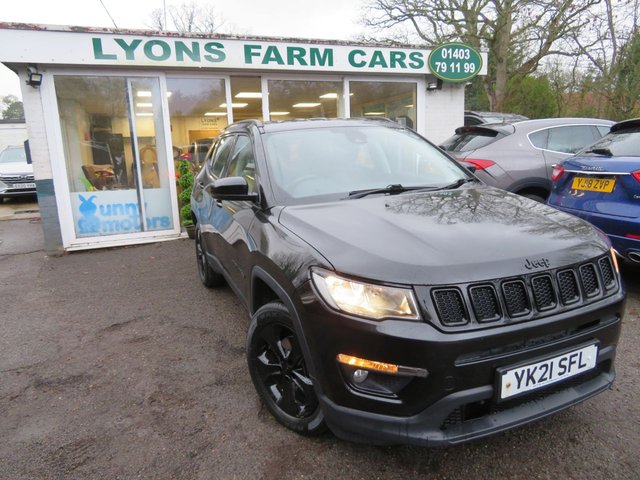 2021 21 Jeep Compass 1.4T MultiAirII GPF Night Eagle SUV 5dr Petrol Manual Euro 6 (s/s) (140 ps)