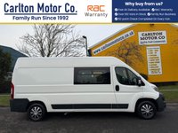 USED 2017 17 CITROEN RELAY 35 HDI ENTERPRISE L3 H2 2.0 130PS 9 SEATER WINDOW CREW VAN  9 SEATER / WINDOW / CREW / MINIBUS