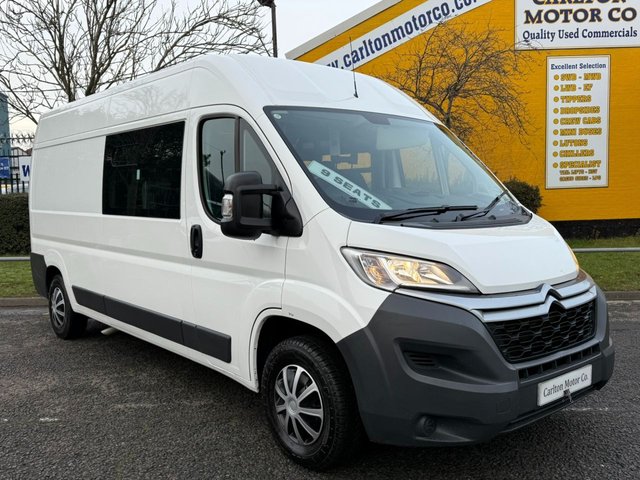 2017 17 Citroen Relay 35 HDI ENTERPRISE L3 H2 2.0 130PS 9 SEATER WINDOW CREW VAN 